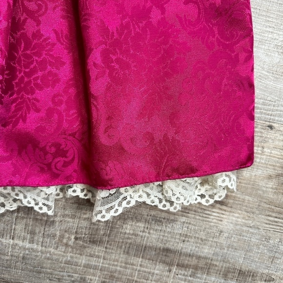 Vintage Jessica McClintock  Gunne Sax  Magenta Pink Girls Dress Size 12 New - Picture 9 of 12